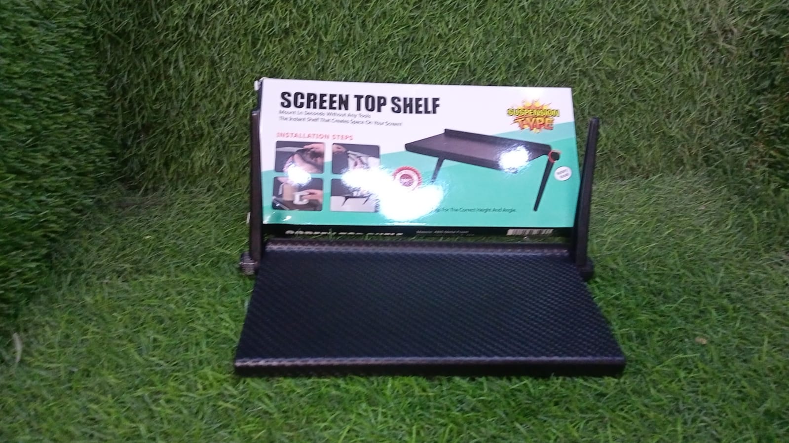 Versatile TV shelf for cable boxes, gaming consoles, and cellphone stand. Versatile TV shelf for cable boxes, gaming consoles, and cellphone stand.